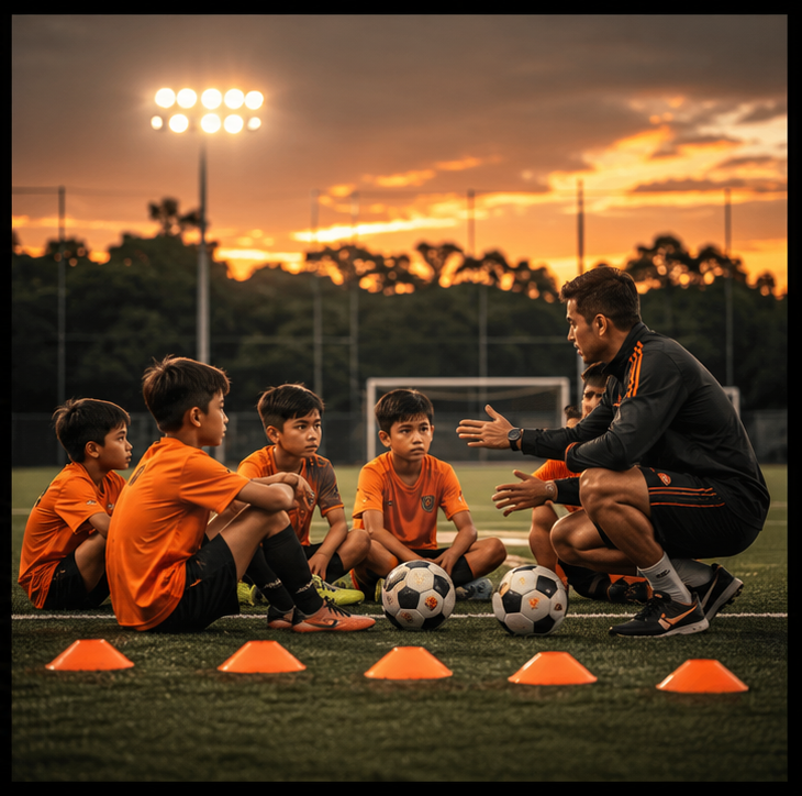 Foto Coaching Clinic Bersama Pelatih